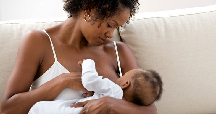 breastfeeding on couch