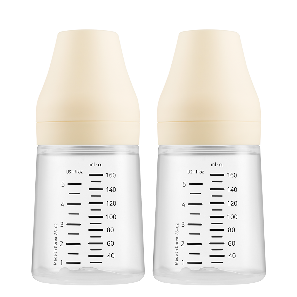 Breast Milk Storage Bottle Wide Neck Set