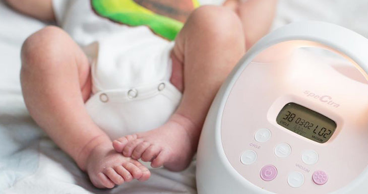 new born with s2 plus breast pump