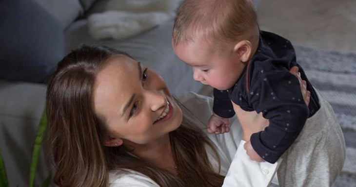 working mom from home