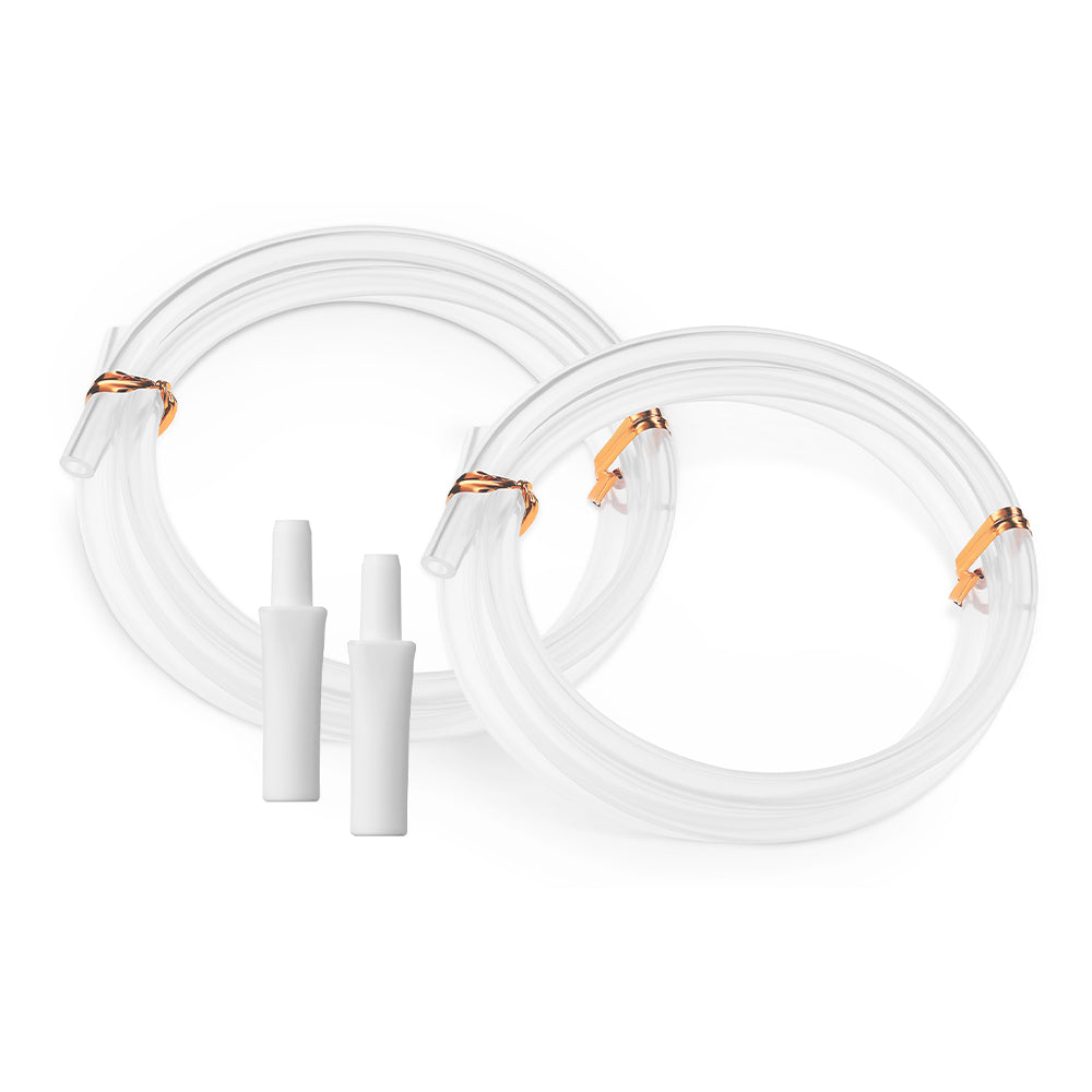 Pumping On-the-Go 9 Plus Breast Pump & CaraCups Wearable Milk Collection Hands-Free Inserts