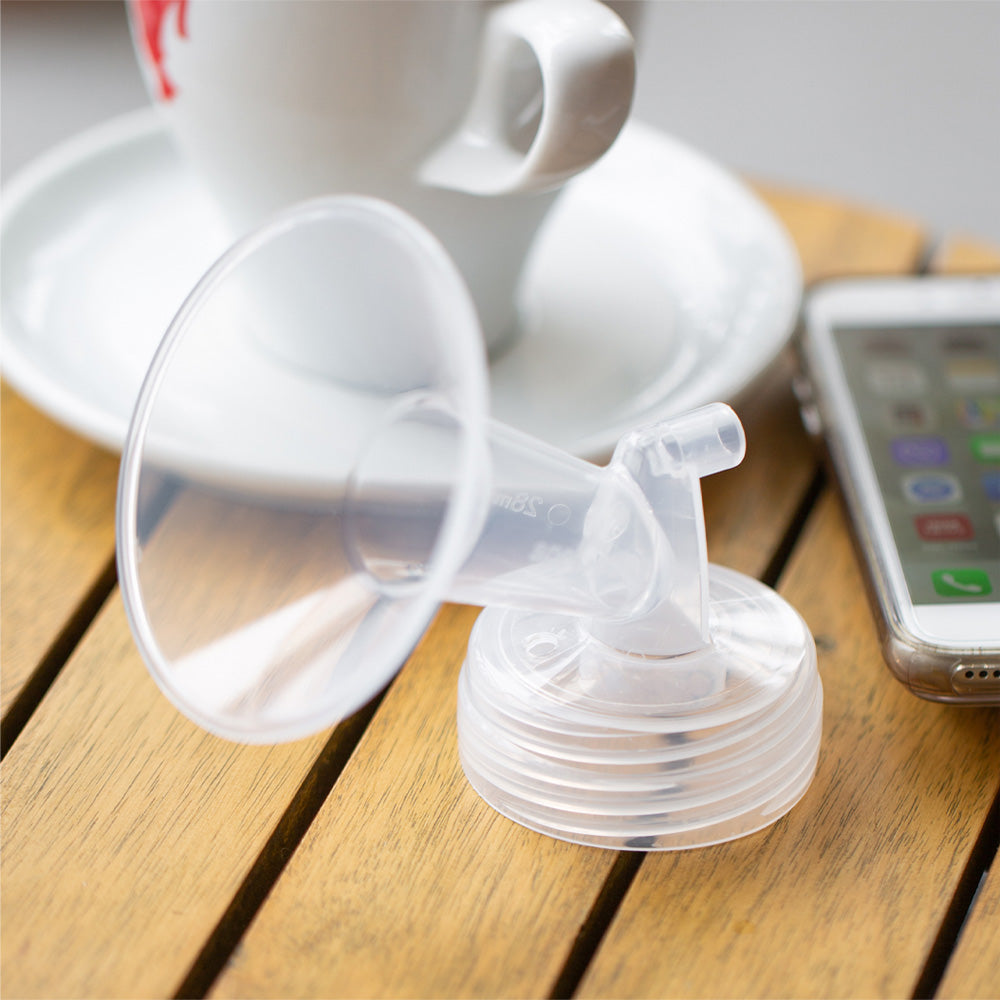 Wide Breast Flange Single