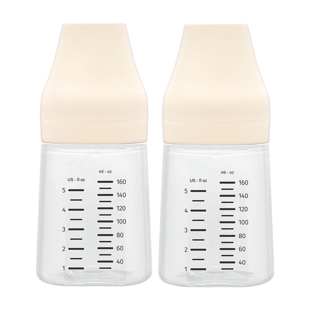 Breast Milk Storage Bottle Wide Neck Set