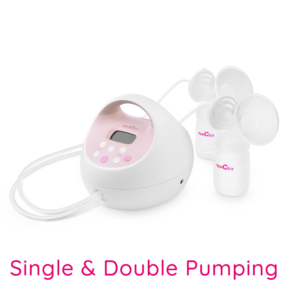 single and double pumping s2 breast pump